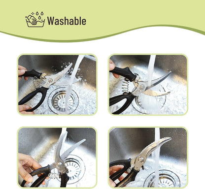 Mr. Pen- Heavy Duty Poultry Shears, Chicken Shears, Meat Cutting Scissors