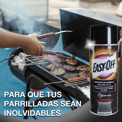 Easy Off 6233887981 14.5 oz Aerosol Can Easy-Off BBQ Grill Cleaner