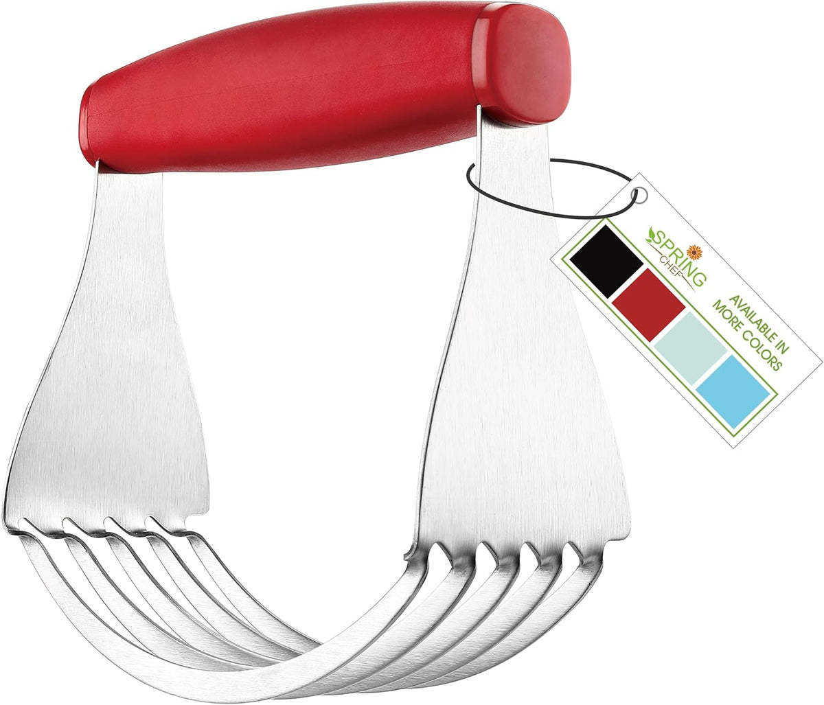 Spring Chef XL Pastry Blender, Durable Dough Blender For Baking - Black