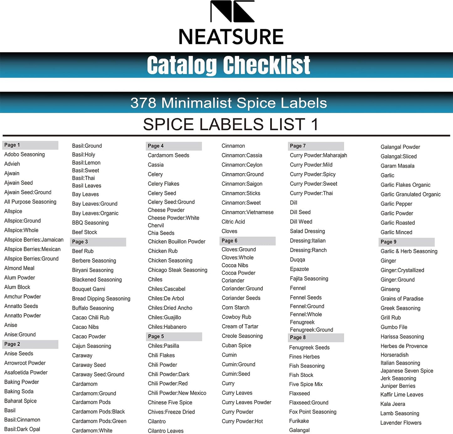 Neatsure 284 Pantry Labels with 112 Expiration Date Labels for Food Containers, Preprinted Stickers Booklet for Storage Bins, Minimalist Kitchen Labels for Organizing