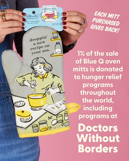 Blue Q Oven Mitts - Cute Kitchen Accessories & Kitchen Gifts - from Scratch