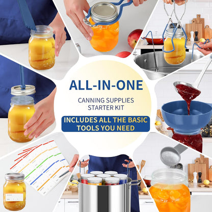 Canning Supplies Starter Kit,Canning Kit Set for Beginners