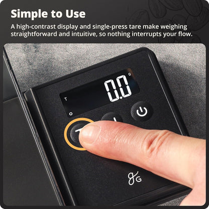 Greater Goods Digital Espresso Scale with 0.1g Precision, 750g Capacity