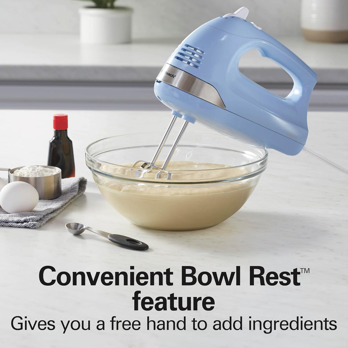 Hamilton Beach 6-Speed Electric Hand Mixer With Easy Clean Beaters