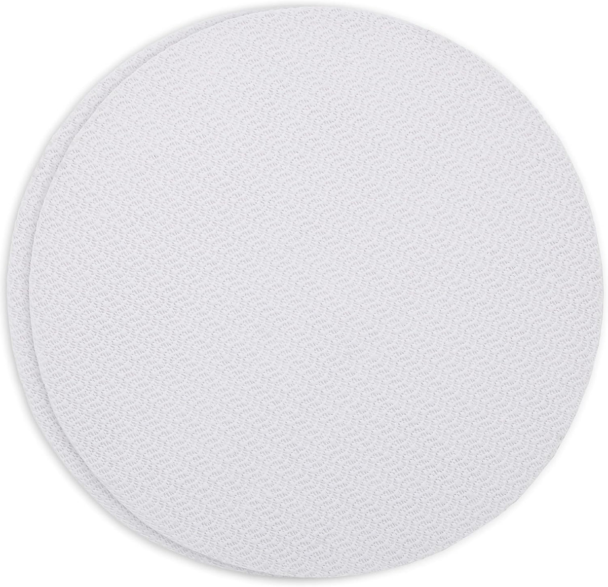 Ateco Revolving Cake Decorating Stand, 615 12" Round, Aluminum Base, White