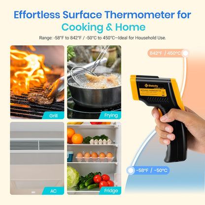 Etekcity Infrared Thermometer Laser Temperature Gun, -58°F~1130°F