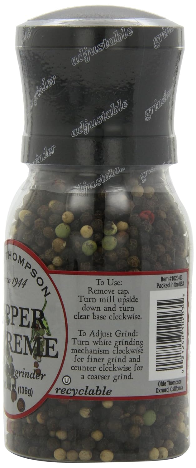 Olde Thompson Himalayan Pink Salt Grinder, 10 Ounce