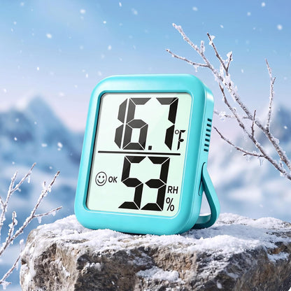 Antonki 2 Pack Room Thermometer Indoor Hygrometer