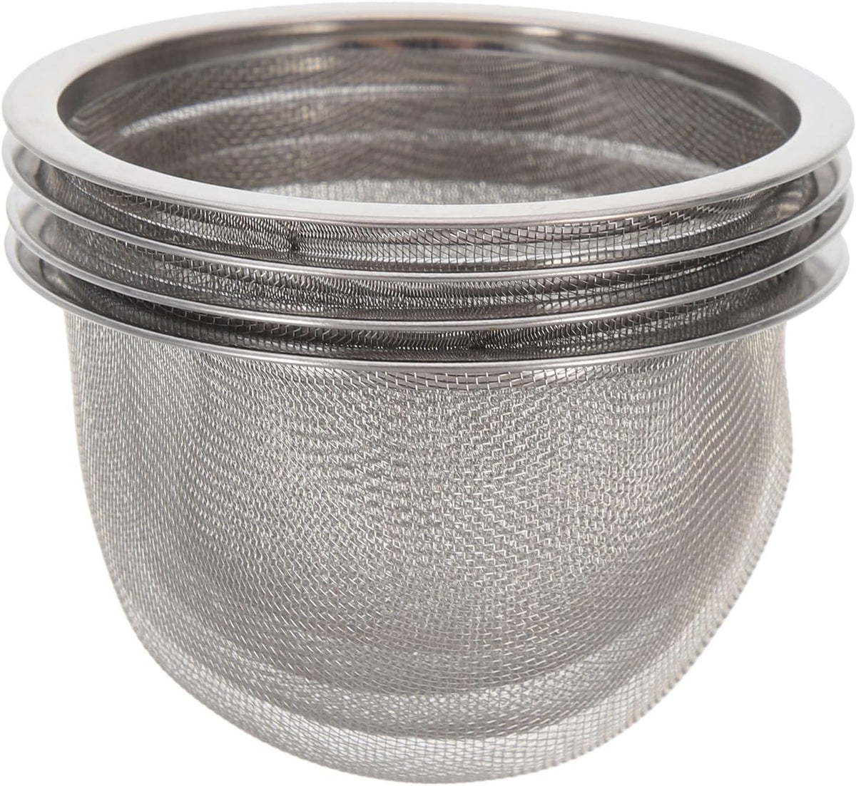 HOMSFOU 4 Pack Tea Infuser, Stainless Steel Tea Filter