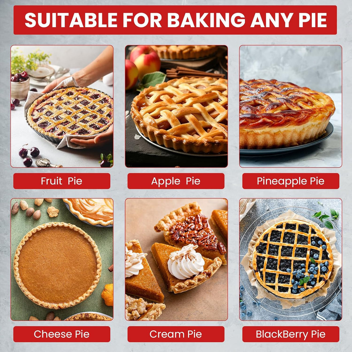 Pie Weights for Blind Baking 9" Tart Pan,Silicone Pie Weight for Baking Crust,Reusable Pies Crust Weights – for Pies/Tart/Quich– Food-Safe,Dishwasher Safe – Designed Exclusively for 9 in. Tart Pan