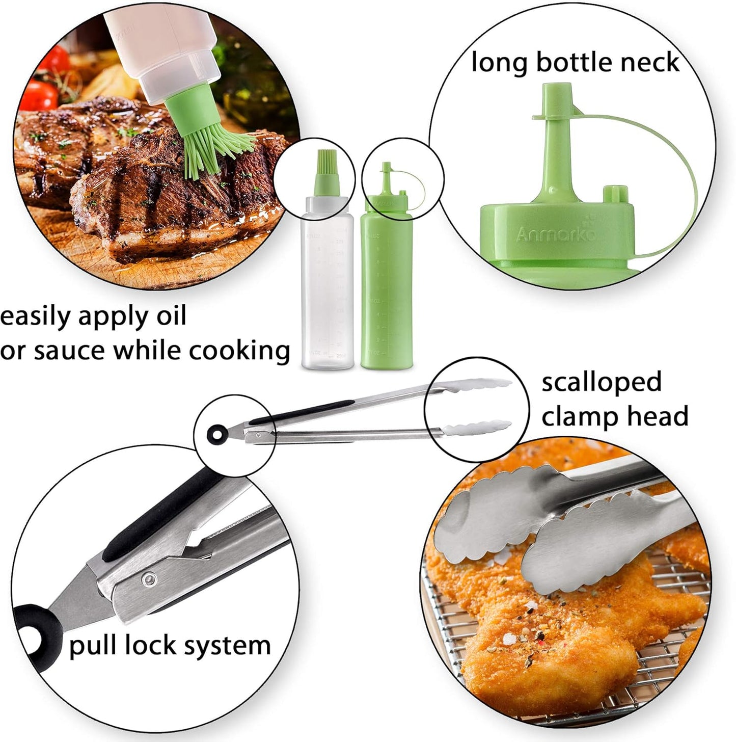Metal Spatula Stainless Steel and Scraper - Professional Chef Griddle Spatulas Set of 3 - Heavy Duty Accessories Great for Cast Iron BBQ Flat Top Grill Skillet Pan - Commercial Grade