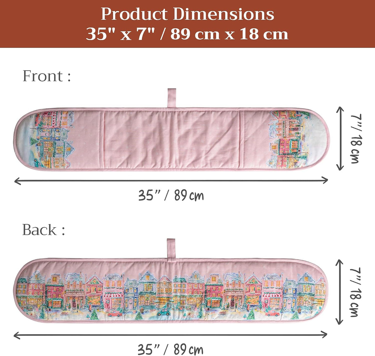 Maison d' Hermine Pot Holders 100% Cotton Potholders (8" x 8") - Colors A