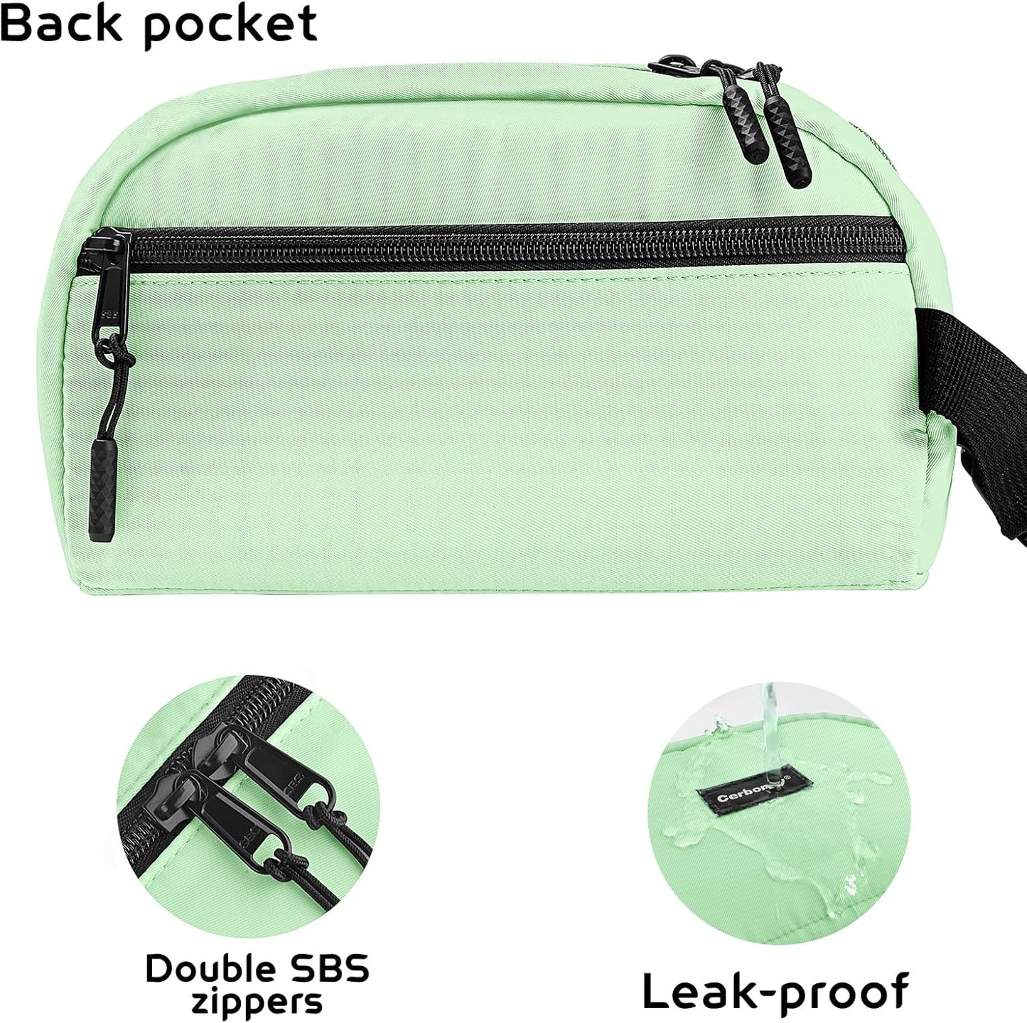 Cerbonny Freezable Cooler Bag for Work/School Travel - Mini Insulated Bag Fit For Yogurt