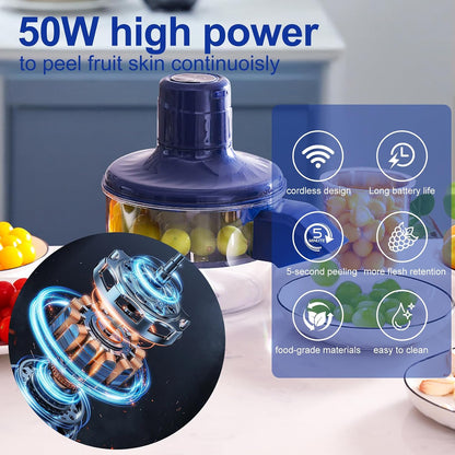 Electric Potato Peeler Automatic Electric Peeler Fruit Vegetable Peeler