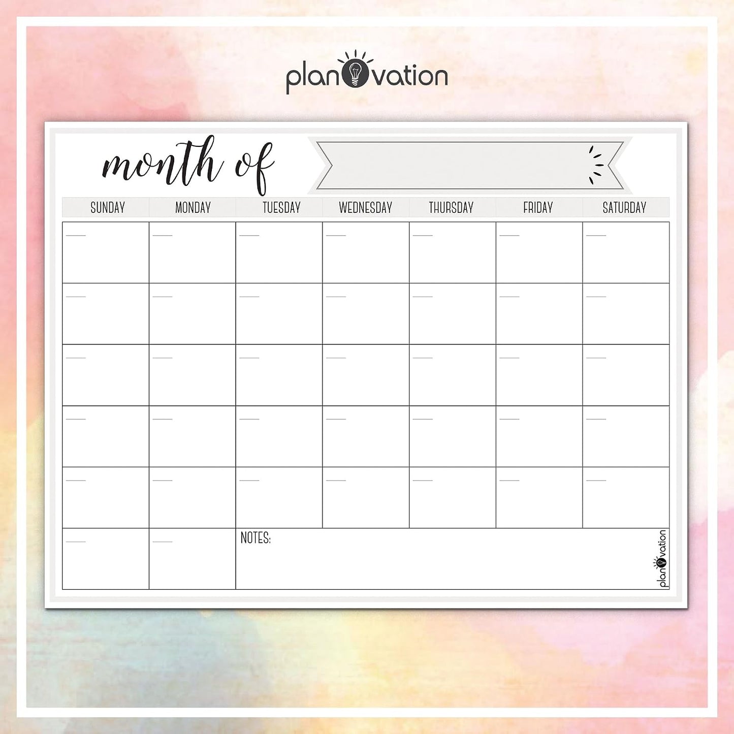 Magnetic Calendar for Refrigerator - Magnetic Dry Erase Calendar for Kids, Teens & Adults, Monthly and Weekly Planner Whiteboard - 12 x 16in (Grey)