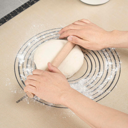 Restaurantware 12 in Wood Beech Asian Dowel Rolling Pin
