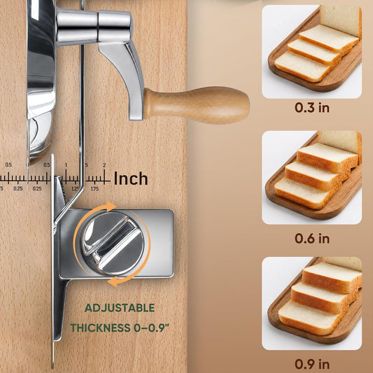 Saluna Manual Bread Slicer for Sourdough and Homemade Bread