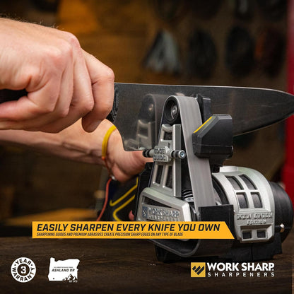 Work Sharp Ken Onion Knife Sharpener Tool - Adjustable Knife Sharpening System - For Knives, Scissors, Serrated Blades, & Tools