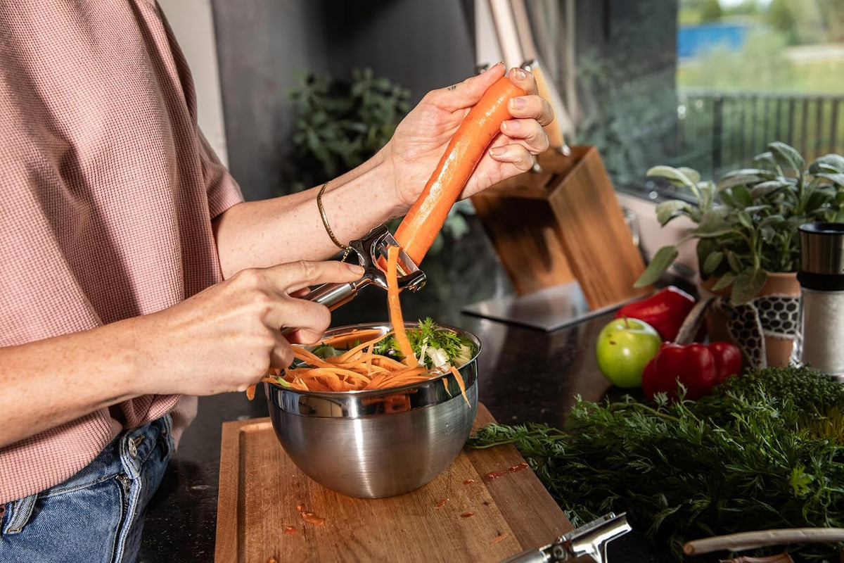Rosle Stainless Steel Tomato & Kiwi Peeler, 7.9-inch