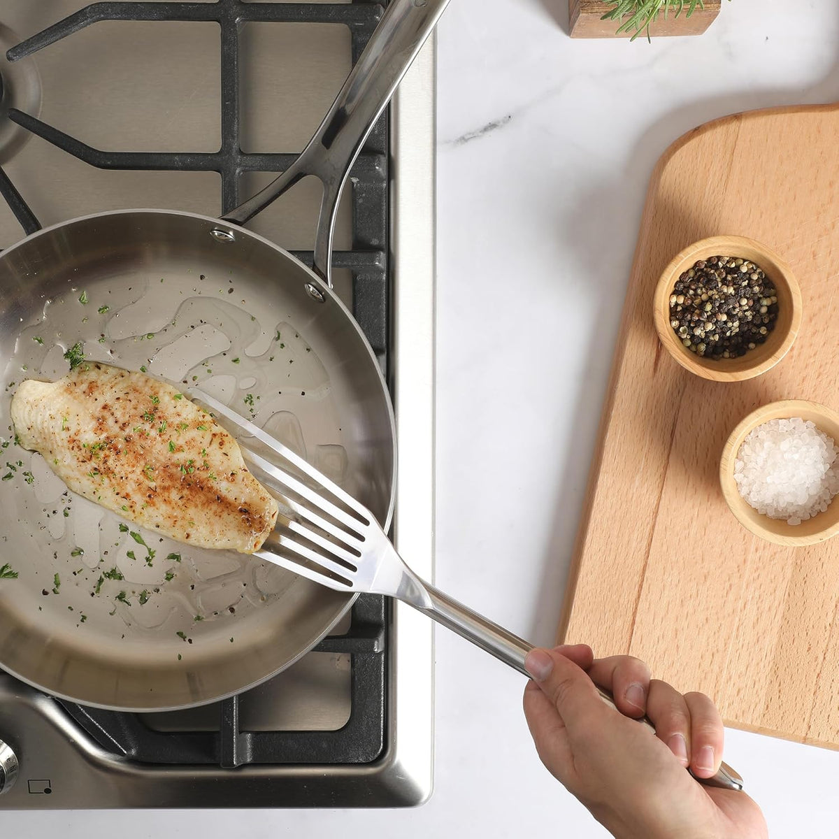 Sur La Table Kitchen Essential Steelhaus Stainless Steel Fish Turner