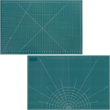 Self Healing Cutting Mat, 17" x 23", Double-Sided Rotary Cutting Mat for Sewing, Quilting, Scrapbooking & Craft, Large Craft Cutting Board for Hobby Use(A2)
