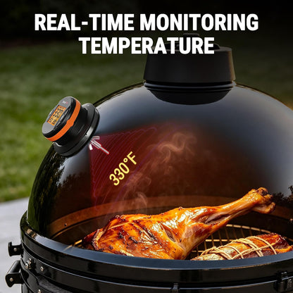 TempPro TempGauge Bluetooth Grill Thermometer with LCD Display & App Alerts
