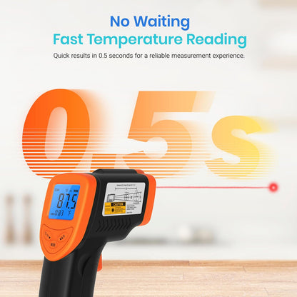 Etekcity Infrared Thermometer Laser Temperature Gun, -58°F~1130°F