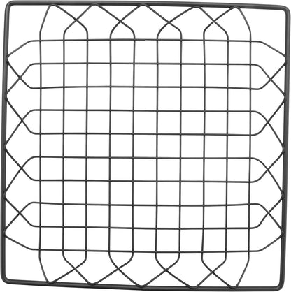 G.E.T. WB-315-MG Heavy Duty Iron Wire Utility Storage Basket/Bin with Handles, 11" x 8" x 8"