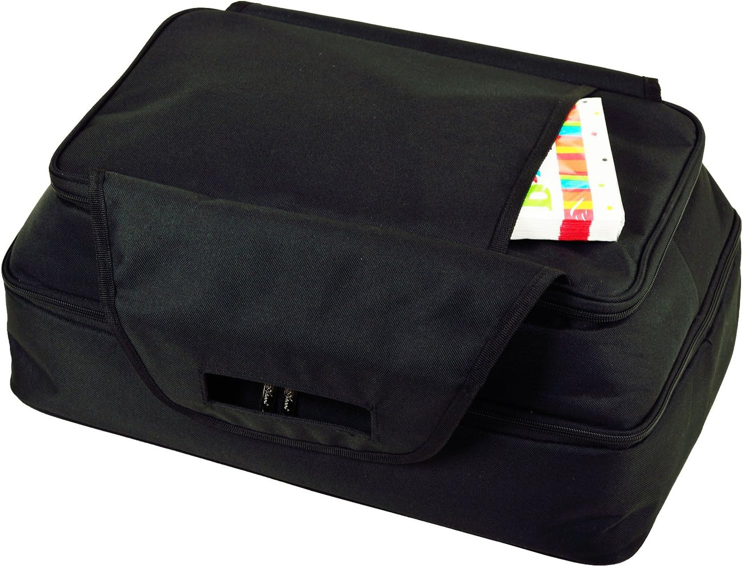 Picnic at Ascot Original Insulated Double Layer Thermal Food and Casserole Carrier- keeps Food Hot or Cold- Designed & Quality Approved in the USA