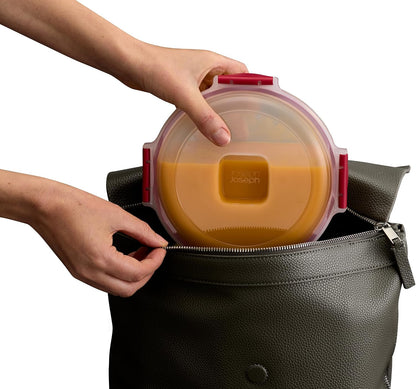 Joseph Joseph Nest Lock Plastic BPA Free Food Storage Container Set with Lockable Airtight Leakproof Lids, 10-Piece, Multi-Color