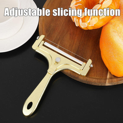 Stainless Steel Wire Cheese Slicer, Handheld Cheese Cutter