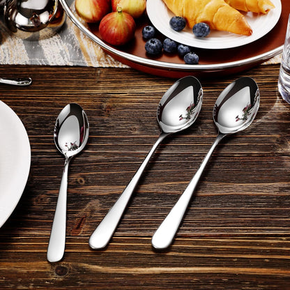 KEAWELL Premium Louise 9-Inch Slotted Serving Spoon (Slotted Spoon)