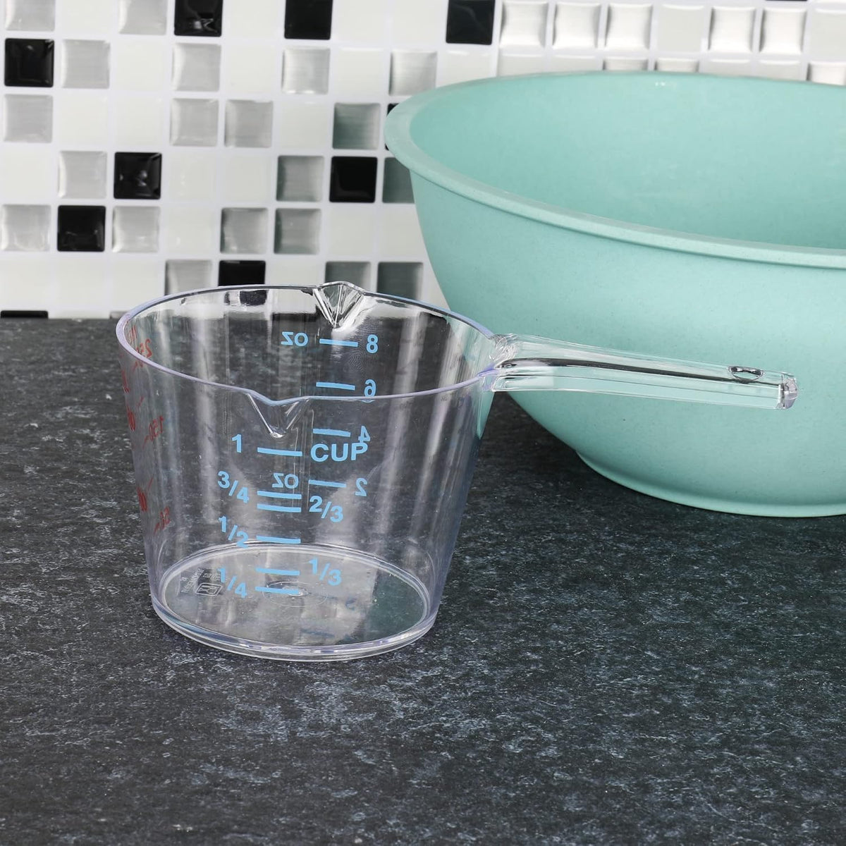 Chef Craft Select Plastic Measuring Cup, 1 Cup, Clear