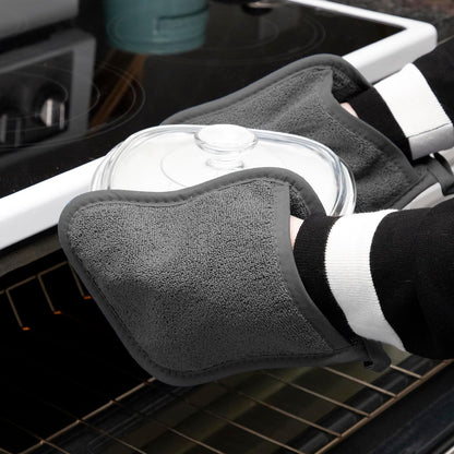 RITZ Terry Pocket Mitt & Hot Pad: Unparalleled Heat Resistant, Durable 100% Cotton – Ergonomically Designed for Optimal Grip – Easy-Care Machine Washable –, Federal Blue