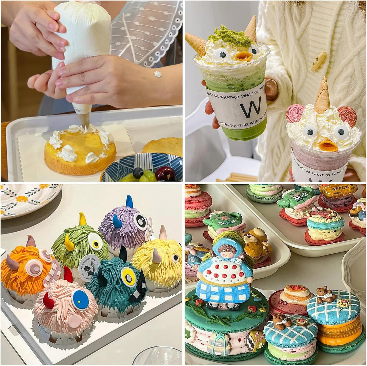 24 Inch Disposable Piping Bags, 100 PCS Large Icing Bags