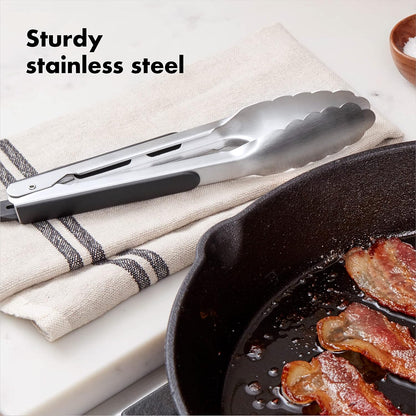 OXO Good Grips 12-Inch Stainless-Steel Locking Tongs