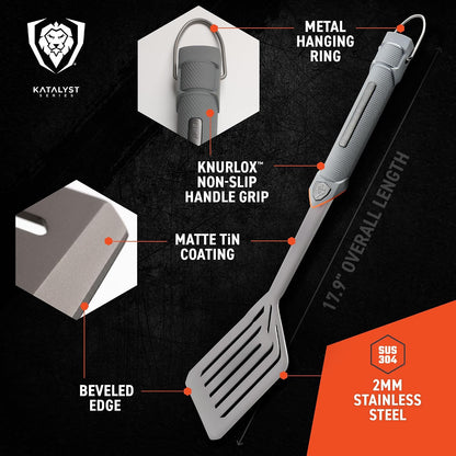Dalstrong 16" Locking BBQ Tongs - Titanium Nitride Stainless Steel
