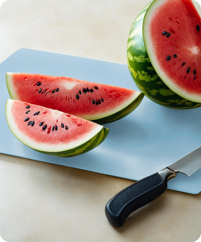 Cutting Boards for Kitchen, Plastic Cutting Board, Dishwasher Safe Cutting Boards with Juice Grooves for Meat, Veggies, Fruits, Easy Grip Handle, Serveware Accessories (Gray)