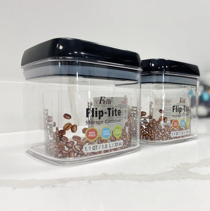 Felli Flip-Tite Storage Container 1.1 QT / 33 OZ