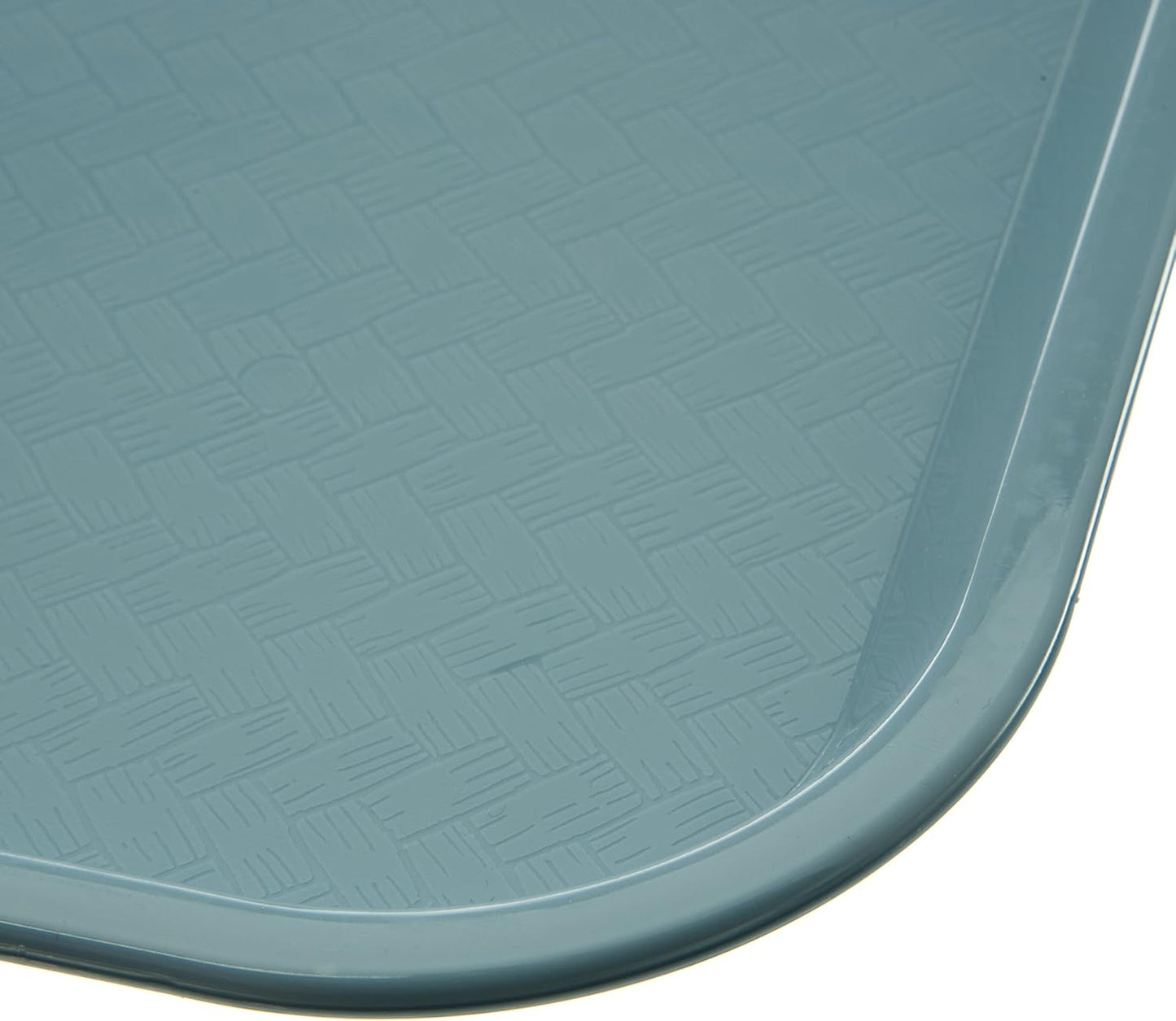 Carlisle FoodService Products Café Cafeteria Tray, Fast Food Tray for Restaurant or Commercial Use, 14" x 18", 1 Count, Black