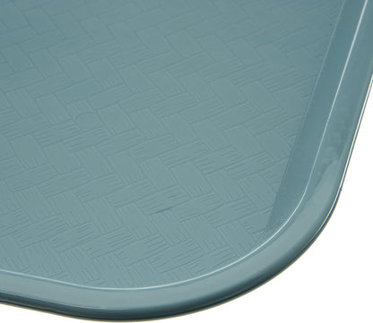 Carlisle FoodService Products Café Cafeteria Tray, Fast Food Tray for Restaurant or Commercial Use, 14" x 18", 1 Count, Black