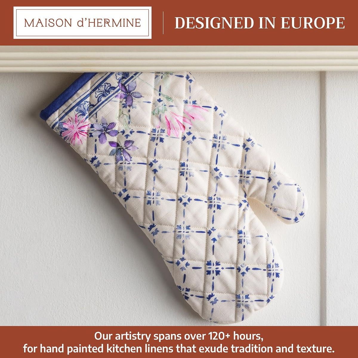 Maison d' Hermine Pot Holders 100% Cotton Potholders (8" x 8") - Colors A