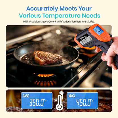 Etekcity Infrared Thermometer Laser Temperature Gun, -58°F~1130°F