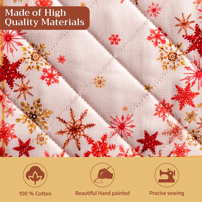 Maison d' Hermine Pot Holders 100% Cotton Potholders (8" x 8") - Colors B