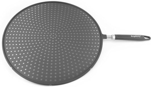 BergHOFF Studio Silicone Splatter Screen, 13", Gray