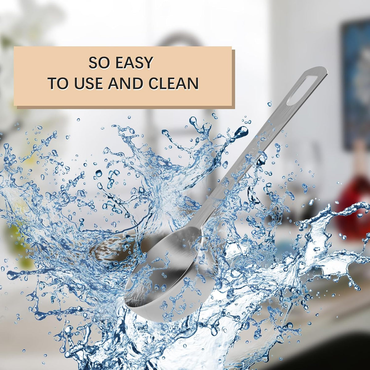1tsp(1/3tbsp, 5ml) Measuring Spoon, Stainless Steel Teaspoon