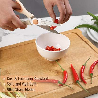 Mr. Pen- All Purpose Kitchen Shears with Protective Sheath, 8 Inch