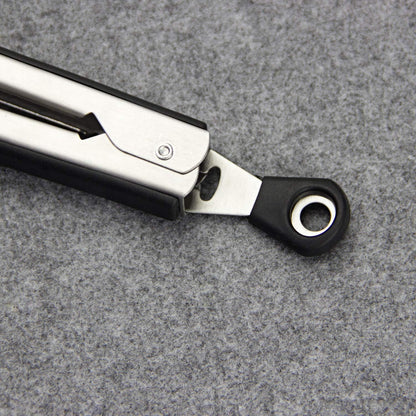 Grilling Tongs,16 In Long Stainless Steel BBQ Tongs, Kitchen Tongs
