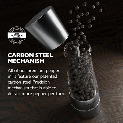 Cole & Mason Derwent Grinder, 7.5" Pepper Mill, Stainless Steel