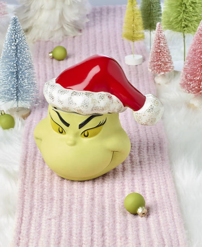 Lenox 898096 Merry Grinchmas Chip & Dip Bowl, Christmas Dishes, Festive Holiday Serveware